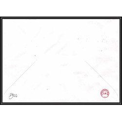 72476 porte timbre le meux oise 1986 fontenay le comte cheffer lettre cover France