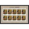 275a - Fujeira MNH ** Mi N°198/205 B Non dentelé imperf Tableau (Painting) feuilles sheets renoir 