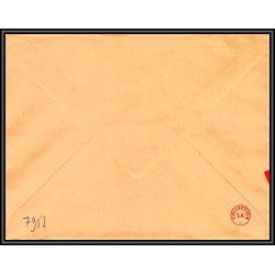 72510 porte timbre le meux oise 1986 belley foire des eaux de vies allcool cheffer lettre cover France
