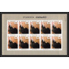 275i - Fujeira MNH ** Mi N°205 B Non dentelé imperf Tableau tableaux painting whistley feuille complète 