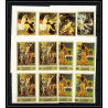 277d - Fujeira MNH ** Mi N°1006/1010 B Tableau (Painting) nus nudes gauguin bloc 4 Non dentelé imperf