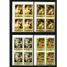 277d - Fujeira MNH ** Mi N°1006/1010 B Tableau (Painting) nus nudes gauguin bloc 4 Non dentelé imperf