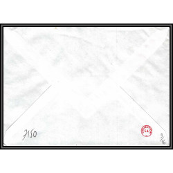 72898 porte timbre breiz bretagne cheffer europa le meux oise 1984 lettre cover France