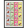 281a - Yemen kingdom MNH ** Mi N°1180/1183 A silver Voiture (Cars car automobiles voitures) feuilles sheets