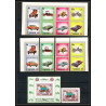 282b - Yemen kingdom MNH ** Mi N°1180/1183 + BLOC 226 B silver Voiture Cars car automobiles voitures non dentelé imperf