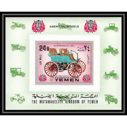 283 - Yemen kingdom MNH ** Mi N°226 B Voiture (Cars car automobiles voitures) Non dentelé imperf oldsmobile