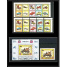 287b - Yemen kingdom MNH ** Mi N°1174 /1178 A + bloc 225A + timbres Voiture (Cars car automobiles voitures) 