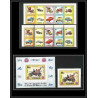 288c Yemen kingdom MNH ** Mi N°1174/1178 B + bloc 225 B Voiture (Cars car automobiles voitures) non dentelé imperf