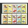 288c Yemen kingdom MNH ** Mi N°1174/1178 B + bloc 225 B Voiture (Cars car automobiles voitures) non dentelé imperf