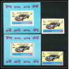 290b - Yemen kingdom MNH ** Mi N°145 A/B + timbre Non dentelé imperf Voiture Cars car automobiles FORD GT 40