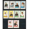 291d - Yemen kingdom MNH ** Mi N°633/642 A blocs 146/147 Voiture (Cars car automobiles voitures) motocycle car racers