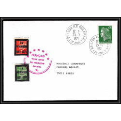 73608 francais vous avez la memoire courte cheffer petain 1971 in memoriam 1951 1971 lettre cover France 