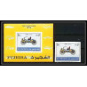 296a - Fujeira MNH ** Mi bloc N°40 B Voiture (Cars car automobiles voitures) first ford 1896 Non dentelé imperf