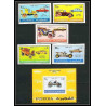 296d Fujeira MNH ** Mi série N°612/617 B bloc 40 B Non dentelé imperf Voiture (Cars car automobiles voitures) 