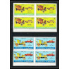 296f - Fujeira MNH ** Mi série N°612/617 B bloc 4 Non dentelé imperf Voiture (Cars car automobiles voitures) 