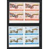 296f - Fujeira MNH ** Mi série N°612/617 B bloc 4 Non dentelé imperf Voiture (Cars car automobiles voitures) 