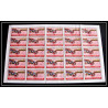 296h - Fujeira MNH ** Mi N°612/617 A Voiture (Cars car automobiles voitures) cadillac mercedes opel feuilles sheets