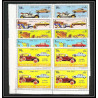 297 - Fujeira MNH ** Mi N°612/617 A bloc 4 Voiture (Cars car automobiles voitures) cadillac mercedes opel fiat buick