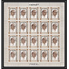 299j - Fujeira MNH ** Mi N°A 374/380 A overprint De gaulle Kennedy churchill pape pope adenauer feuilles sheets
