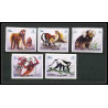 300a - Fujeira MNH ** Mi N°1532/1536 B singe (monkey apes singes monkeys) Non dentelé imperf
