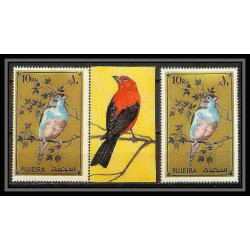 302e - Fujeira MNH ** Mi N°857 oiseaux (bird exotic birds oiseau) 