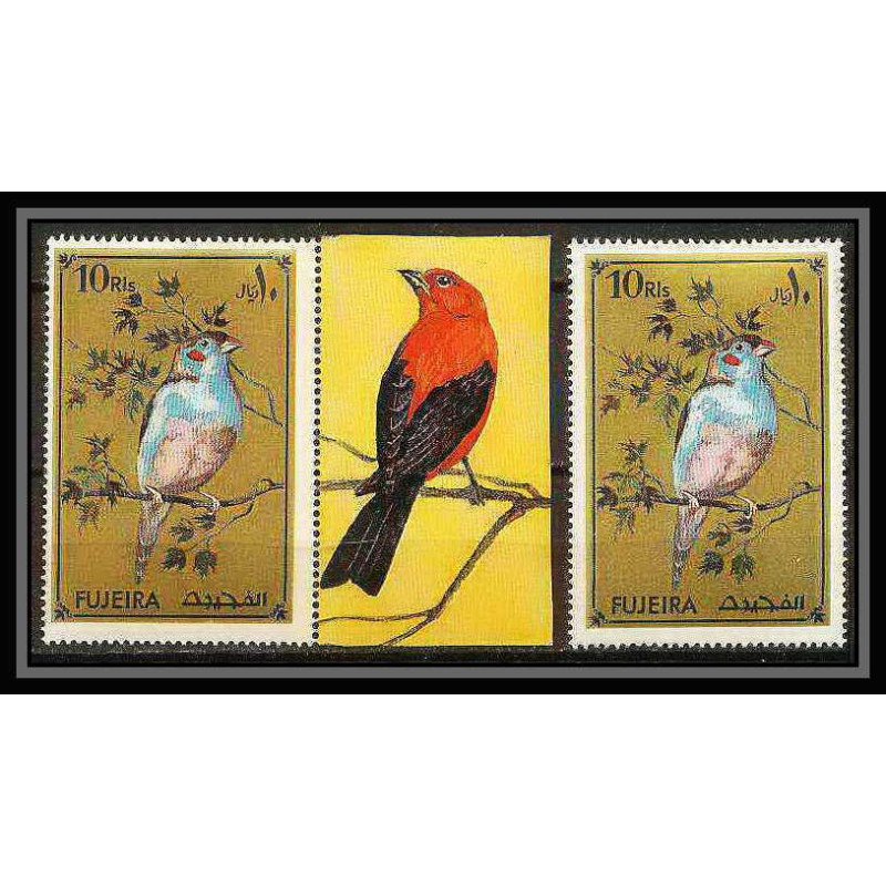 302e - Fujeira MNH ** Mi N°857 oiseaux (bird exotic birds oiseau) 
