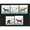 303d - Fujeira MNH ** Mi N°1538/1542 A cheval (chevaux horse horses) 