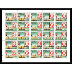 310 Tchad yvert ** MNH N°226 sir rowland hill bateau (bateaux ship ships) feuilles sheets cote 58 euros france 18