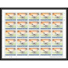 317 Tchad yvert ** MNH N°217 avion (plane planes avions) saint exupery feuilles sheets