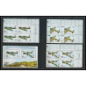 327a bhutan (bouthan) YVERT ** MNH N°120/122 BLOC 4 + bloc 7a avion (plane planes avions) CHURCHILL