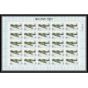 327b bhutan (bouthan) YVERT ** MNH N°120/122 avion (plane planes avions) CHURCHILL feuilles sheets