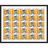 328 - Fujeira MNH ** Mi N°206/213 A 7 valeurs CHAT (cat cats chats) feuilles sheets