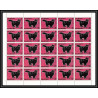 328 - Fujeira MNH ** Mi N°206/213 A 7 valeurs CHAT (cat cats chats) feuilles sheets