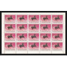 330c - Yemen kingdom MNH ** Mi N°429/433 A cheval (chevaux arabes horse arab horses) feuilles sheets