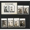 333l Ajman MNH ** Mi N°289/294 + Bloc 44 A Year of human righrs Kennedy martin luther king Abraham Lincoln 