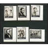334b - Ajman MNH ** Mi NN°289/294 B Year of human righrs Kennedy luther king Abraham Lincoln Non dentelé imperf