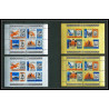 347f - Sharjah khor fakkan MNH ** Mi N°16 A/B + 2 A/ 2 B winston churchill Non dentelé imperf/perf