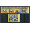 347i - sharjah MNH ** Mi N°221/224 A + bloc 16 A winston churchill London (st paul's cathedral big ben tower bridge)