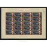 348a - Ajman MNH ** Mi N°117/124 B winston churchill overprint Non dentelé imperf feuilles sheets COTE 400 E