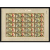 348a - Ajman MNH ** Mi N°117/124 B winston churchill overprint Non dentelé imperf feuilles sheets COTE 400 E