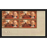 348b - Ajman MNH ** Mi N°117 /124 B winston churchill Non dentelé imperf bloc 4 cote 80 euros