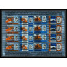 352j - Sharjah khor fakkan MNH ** Mi N° 46 / 49 B tirage 1 + tirage silver churchill non dentelé imperf feuilles sheets