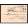 7008/ carte de Prisonnier de Guerre (War) 1914/1918 Kriegsgefangenen giessen pour Rouvenac Aude 1917 