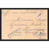 7012/ carte de Prisonnier de Guerre (War) 1914/1918 Kriegsgefangenen giessen pour Rouvenac Aude 1917 