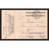7015/ carte de Prisonnier de Guerre (War) 1914/1918 Kriegsgefangenen mannheim pour Rouvenac Aude 1917 