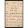 7016/ carte de Prisonnier de Guerre (War) 1914/1918 Kriegsgefangenen giessen pour Rouvenac Aude 1917 
