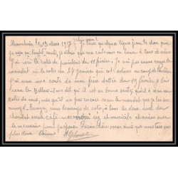 7018/ carte de Prisonnier de Guerre (War) 1914/1918 Kriegsgefangenen mannheim pour Rouvenac Aude 1917 