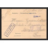 7019/ carte de Prisonnier de Guerre (War) 1914/1918 Kriegsgefangenen giessen pour Rouvenac Aude 1917 