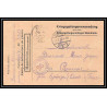7038/ carte de Prisonnier de Guerre (War) 1914/1918 Kriegsgefangenen mannheim pour Rouvenac Aude 1917 