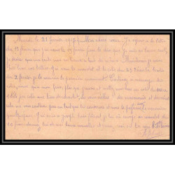 7038/ carte de Prisonnier de Guerre (War) 1914/1918 Kriegsgefangenen mannheim pour Rouvenac Aude 1917 